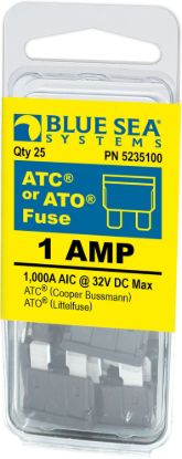 BLUE SEA FUSE ATO/ATC 1A PACK 25 - 5235100BSS