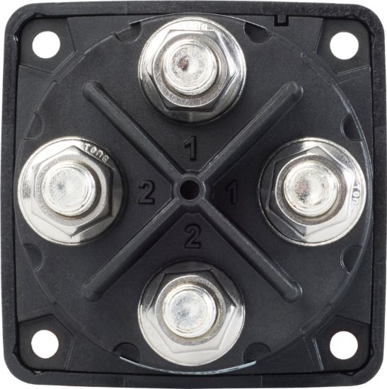 BLUE SEA SWITCH BATTERY M DUALCIRC BLK - 6010200BSS