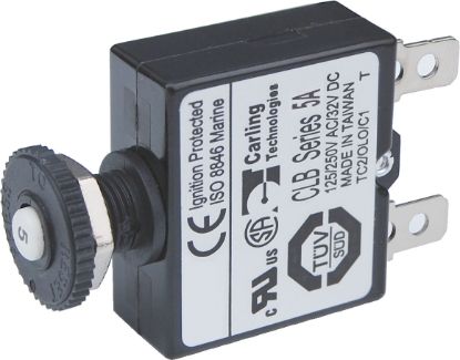 BLUE SEA CIRCUIT BREAKER PUSH BUTT - 7052BSS