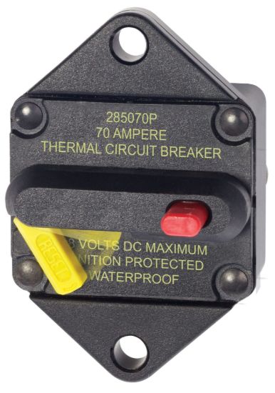 BLUE SEA CIRCUIT BREAKER  BUS 285 PANEL 70 A - 7085BSS