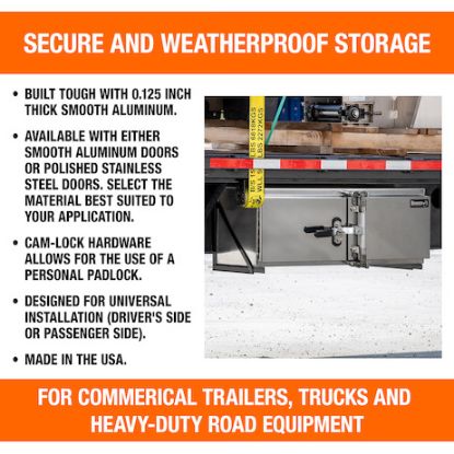 BUYERS PROD 24X24X60 UNDERBODY TOOL BOX - 1762645