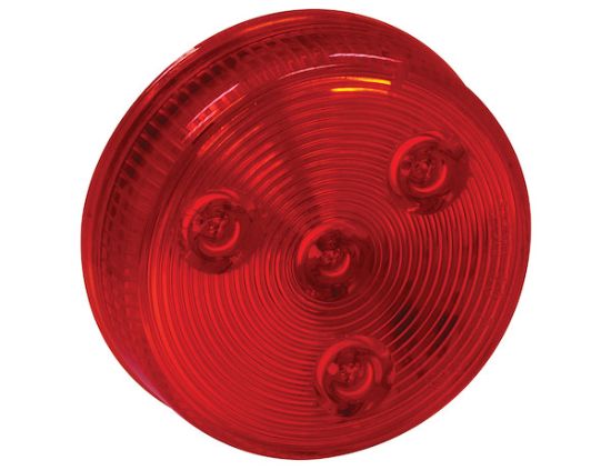 BUYERS PROD LIGHT 2.5INRD MARKER 4LED RED 10 PC - 5622550