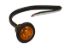 BUYERS PROD LIGHT .75IN RD MARKER 3 LED AMBER W - 5627523