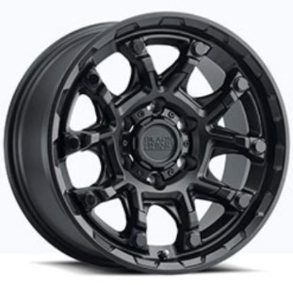 WHEEL PROS BR ARK MT BLK 20X9 5X127 - 0ARK85127M