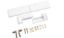 BACKRACK HARDWARE KIT  DODGE RAM 02-TD 2500- - 30117W