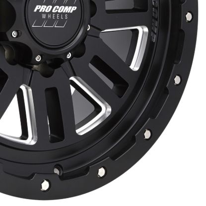 WHEEL PROS 20X9 8X6.5 5BSMM SATIN BLACK/MILLED - 5161298250