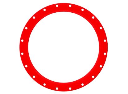 WHEEL PROS BEADRING 18'' RED (1PK) - 827BR18RD