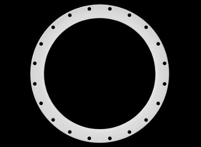WHEEL PROS BEADRING 18'' WHITE (1PK) - 827BR18WT