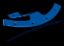 WHEEL PROS MIDSPK INS 17X8 BLU(5PK) - 827MS780BL