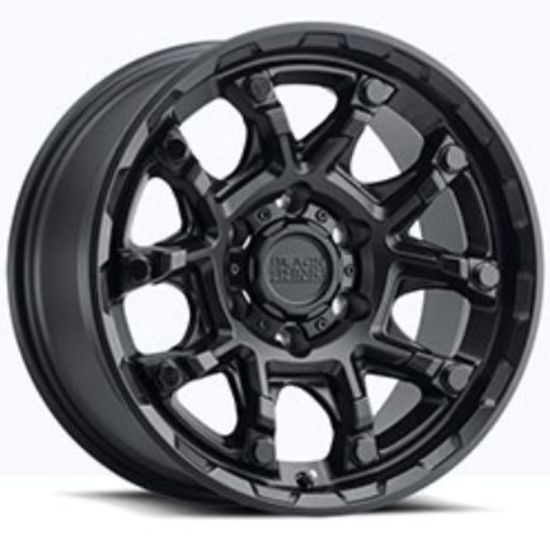 WHEEL PROS BR ARK MT BLK 20X9 5X150 - RK125150M1