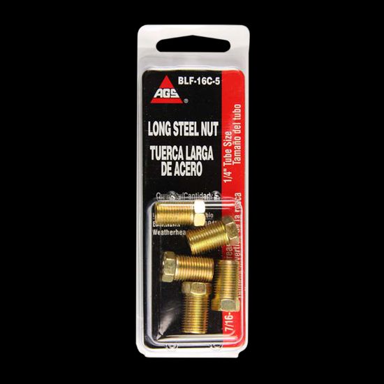 AGS 1/4'X 1/4' LG STEEL NUT - BLF16C5