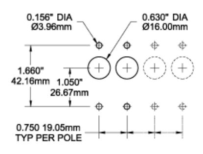 BLUE SEA CIRCUIT BREAKER AA1TOGGLE 30A BLK - 7220BSS