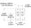 BLUE SEA CIRCUIT BREAKER AA2TOGGLE 15A WHT - 7235BSS