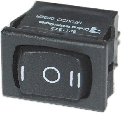 BLUE SEA SWITCH ROCKER SPDT ON-OFF-ON - 7482BSS