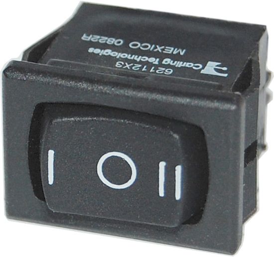 BLUE SEA SWITCH ROCKER SPDT (ON)-OFF-(ON) - 7484BSS