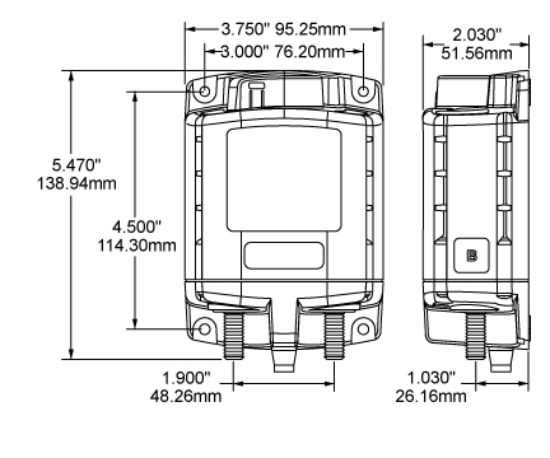 BLUE SEA SOLENOID ML 500A 12V RBS W/MANCTRL - 7700BSS