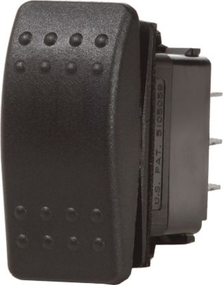BLUE SEA SWITCH CONTURA2 SPST OFF-(ON) BLK - 7930BSS
