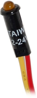 BLUE SEA LED 12VDC AMBER 11/64IN - 8033BSS