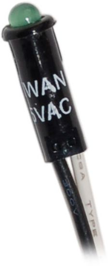 BLUE SEA LED 120VAC GREEN 11/64IN - 8034BSS