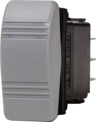BLUE SEA SWITCH CONTURA DPDT (ON)-OFF-ON - 8221BSS