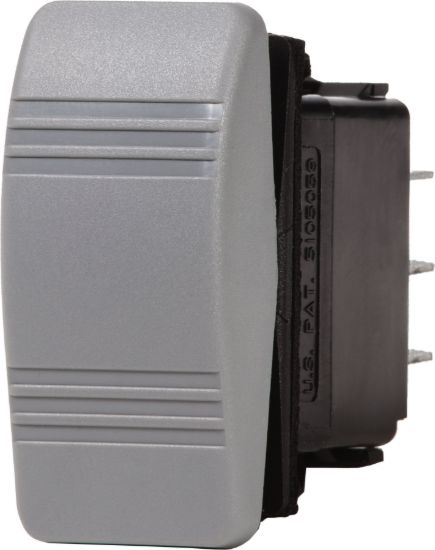 BLUE SEA SWITCH CONTURA SPST OFF-(ON) - 8231BSS