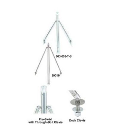 ATTWOOD MARI SS BASS BOAT SKI TOW - 903008TS