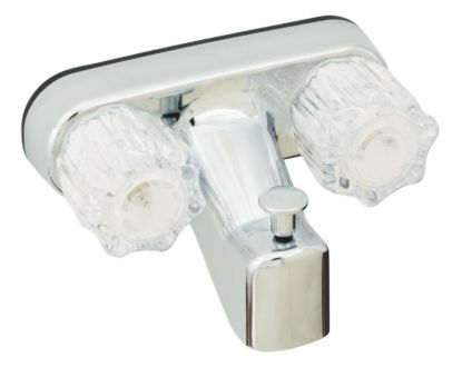 EMPIRE FAUCE 4' T/S DIV W/ CRY HDLS - JW41VB