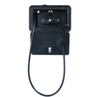 EMPIRE FAUCE SHWR BOX W/SNGL LVR BLK SHWR VALV - SHWRBOX1BL