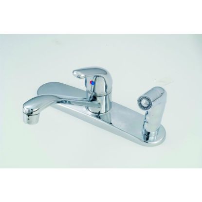 EMPIRE FAUCE MTL SGL LVR  W/ SPRY  3-H - SL801F3