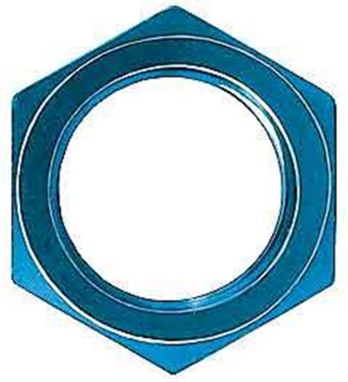 AEROQUIP ALUM. #6 LOCKNUT - FCM2100
