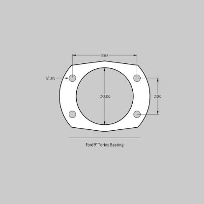 BAER BRAKES BISCAYNE 58-70 RR CLAW - 4262263R