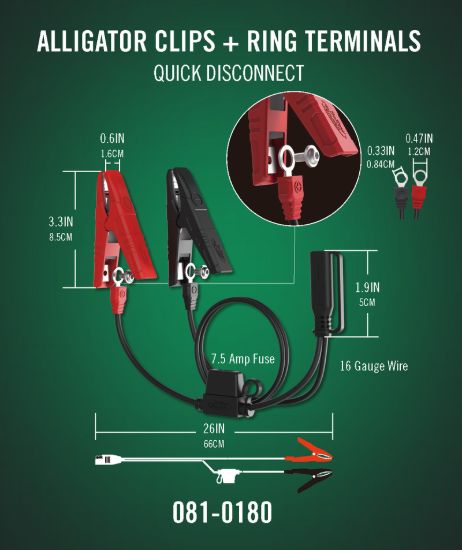 BATTERY TEND 5/2.5 A CHARGER - 0220258DLW