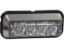 BUYERS PROD LIGHT STROBE 4-7/8IN RECT 4LED AMBE - 8891004