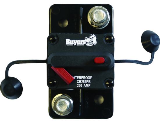 BUYERS PROD CIRCUIT BREAKER 250 AMP PUSH-TO-TRI - CB251PB