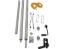 BUYERS PROD TARP ROLLER KIT  FOR PRE-DRILLED BO - DTR1