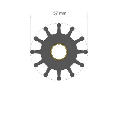 ALBIN PREMIUM IMPELLER VOLVO GAS - 0601037