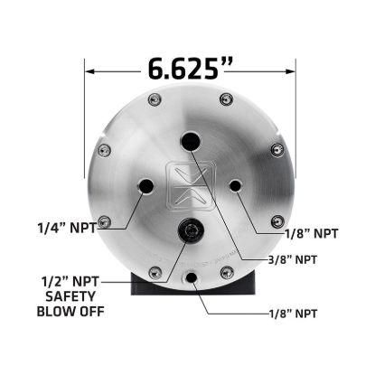 ACCUAIR ENDO TANK - 5-GAL BOLTED ALUM AIR T - AA3708