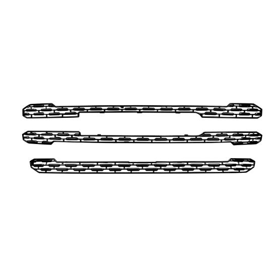 COAST2COAST GI 19-21 SIERRA GLOSS BLK MESH 3 PC - GI163BLK