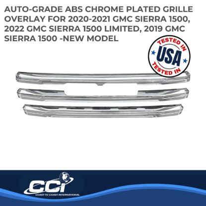 COAST2COAST GI 19-22 SIERRA CHROME BAR 3PC - GI172