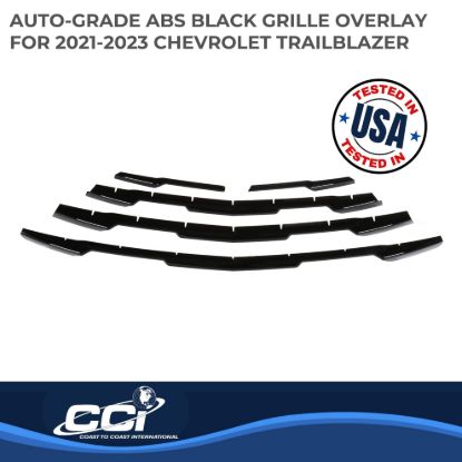 COAST2COAST GI 21-23 TRAILBLAZER GLOSS BLK 5 PC - GI180BLK