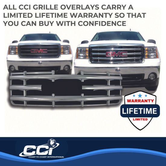 COAST2COAST GI 07-13 SIERRA 1500 CHROME 2 PC - GI42