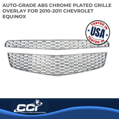 COAST2COAST GI 10-11 EQUINOX CHROME MESH 2 PC - GI82