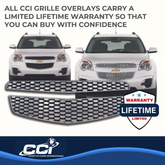 COAST2COAST GI 12-15 EQUINOX CHROME MESH 2 PC - GI82X