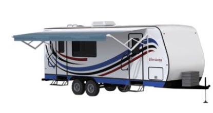 CAREFREE/CO. 14' LONGITUDE AWNING - Z1688D8DRB