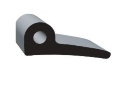 CLEAN SEAL .500 X 1.25 'P' EPDM  W/H2  BLK - 2199H250