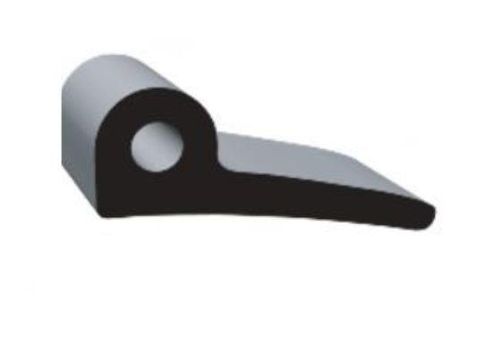 CLEAN SEAL .500 X 1.25 'P' EPDM  W/H2  BLK - 2199H250