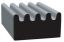 CLEAN SEAL .312 X .500 RIBBED  EPDM - 2897H250