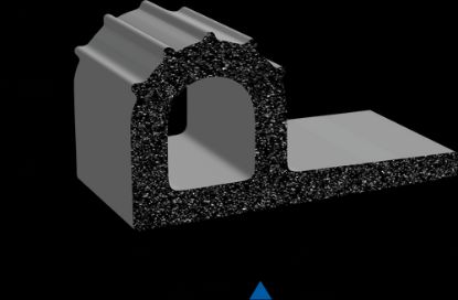 CLEAN SEAL 1.05 X 2.0  'P' EPDM  W/ST  WHITE - 50962ST50
