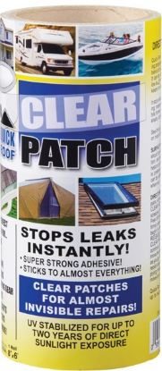 COFAIR PROD QUICK ROOF CLEAR PATCH-TAPE 8'X6' - QRCP86