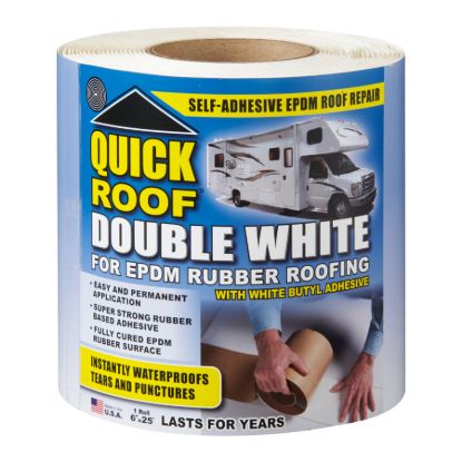 COFAIR PROD NEW WHITE BUTYL EPDM QUICK ROOF 6'X - WRQR625